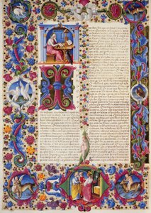 Incipit a János evangéliumából, Borso d