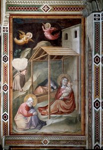 A Szűz élete: Születés (freskó, 1327 körül)