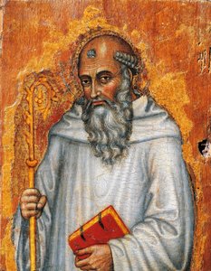 Olaszország, Assisi, Szent Benedek alkotó: Taddeo di Bartolo