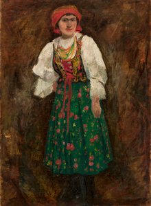 Krakowianka alkotó: Tadeusz Makowski