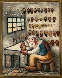 Cipész alkotó: Tadeusz Makowski