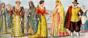 17. századi olasz ruha alkotó: Tancredi Scarpelli