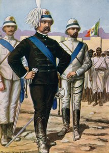 Antonio Baldissera tábornok, az olasz presztízs helyreállítója Eritreában alkotó: Tancredi Scarpelli