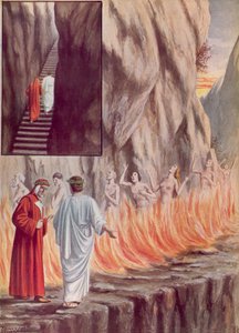 Illusztráció Dante Isteni színjátékához alkotó: Tancredi Scarpelli