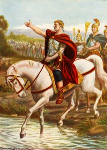 Julius Caesar átkel a Rubiconon
