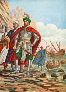 Musztafa partraszállás Ciprus szigetén 1570-ben alkotó: Tancredi Scarpelli