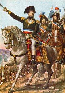 Napóleon az első olasz hadjáratban, 1796 alkotó: Tancredi Scarpelli