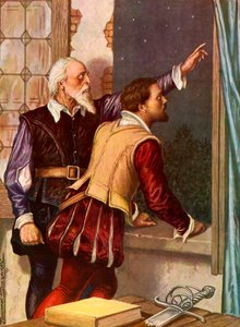 Micer Codro asztrológus Vasco Nunez di Balboának mutatja be sorsának csillagát. alkotó: Tancredi Scarpelli
