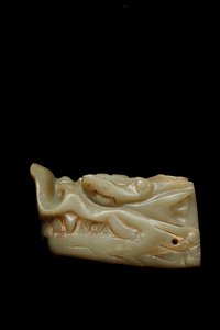 A Junkunc Jade Sárkányfej alkotó: Tang Dynasty Chinese School