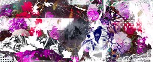 Abloom, 2015 (vegyes technika, vászon) alkotó: Teis Albers