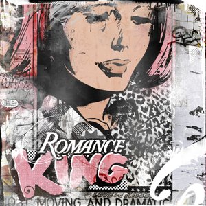 Romance King, 2014 (akril, festékszóró vászonra) alkotó: Teis Albers