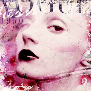 Vogue 1950, 2016 (kollázs, vászon)