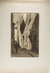 Dante da Castiglione háza alkotó: Telemaco Signorini