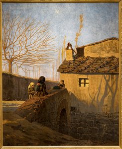 Piagentina. A híd az Affrico Creeken