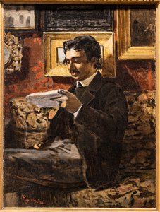 Olvasó Ember alkotó: Telemaco Signorini