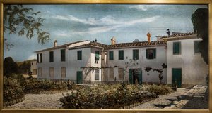 Toszkána Villa alkotó: Telemaco Signorini