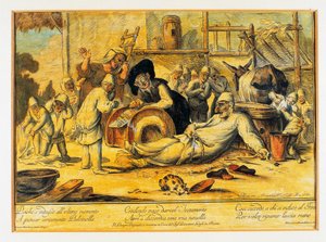 Pulcinella készítő akarat alkotó: Blaise Nicolas Le Sueur
