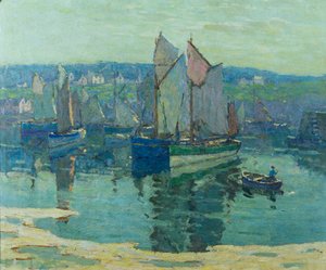 Concarneau (olaj, vászon)