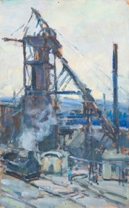 „Bányászat”, 1880-1936 alkotó: Terrick Williams