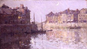 Alkonyat, St. Valery en Caux, Normandia