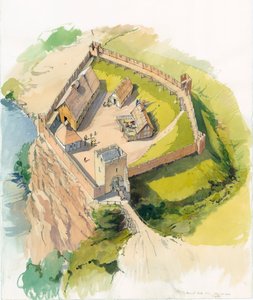 Barnard kastély, Durham, 1100