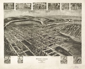 Mount Union, Huntingdon Co. alkotó: Thaddeus Mortimer Fowler