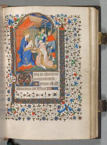 Órakönyv (Párizs használata): Fol. 67r, A bölcsek imádása