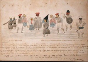 Vázlat Gurkha életéről Dehra Dunban, 1821 körül (akvarell papíron) alkotó: The Hon. Frederick Shore