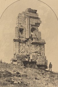 Philopappos emlékműve, 1890.