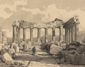 Parthenon, belül