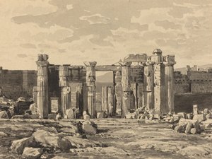 A Propylaeum keletről alkotó: Themistocles von Eckenbrecher