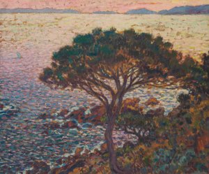 Cap Bénat, Fenyő a tengerparton alkotó: Theo van Rysselberghe