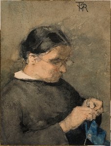 A művész nagymamája alkotó: Théo van Rysselberghe