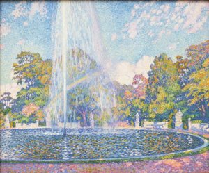 Szökőkút a potsdami Sanssouci-palota parkjában alkotó: Théo van Rysselberghe