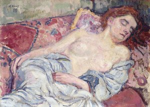Akt a díván; Nincs kanapéjuk, 1907