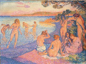 Napnyugta; Az égő óra, 1897