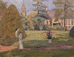 Kastély Langenben (a parkban)
