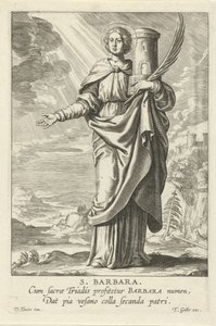 Szent Borbála Szent Borbála (cím a tárgyon) Feminine heiligen (sorozat címe) Mirror Illuminated Virgin (sorozat címe)
