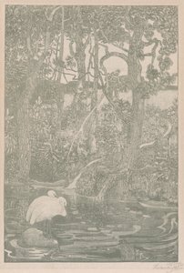 Bosidylle (erdei idill) alkotó: Theodoor van Hoijtema