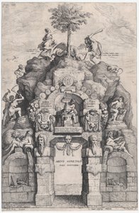Pompa Introit...Ferdinand, Austriaci Antwerpen, 1635 alkotó: Theodoor van Thulden