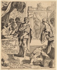 A tékozló fiú átveszi örökségét alkotó: Theodoor van Thulden after Sir Peter Paul Rubens