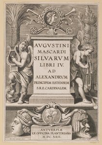 Címlap: Agostino Mascardi, Silvarium Libri IV alkotó: Theodor Galle after Sir Peter Paul Rubens