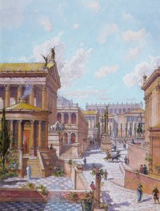 Az ókor római fóruma, 1914