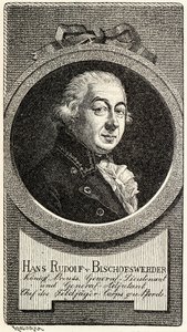 Johann Hans Rudolf von Bischoffwerder 1741-1803. alkotó: Theodor Knesing