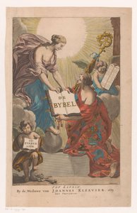 Címlap egy bibliához A Biblia (cím a tárgyon)