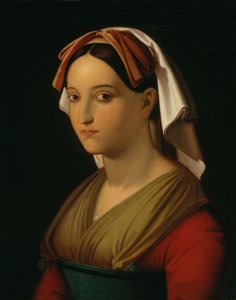Vittoria Caldoni portréja alkotó: Theodor Rehbenitz