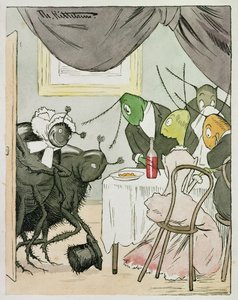 Kínos családi kapcsolatok alkotó: Theodor Kittelsen