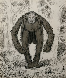 A természet aludt, amikor teremtették alkotó: Theodor Kittelsen