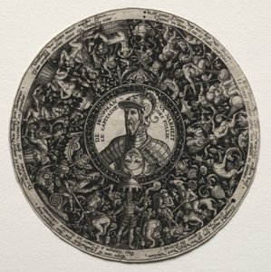 Tervezés medálos edényhez alkotó: Theodor de Bry