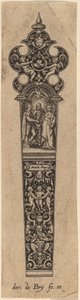 Dísz a kés nyeléhez alkotó: Theodor de Bry